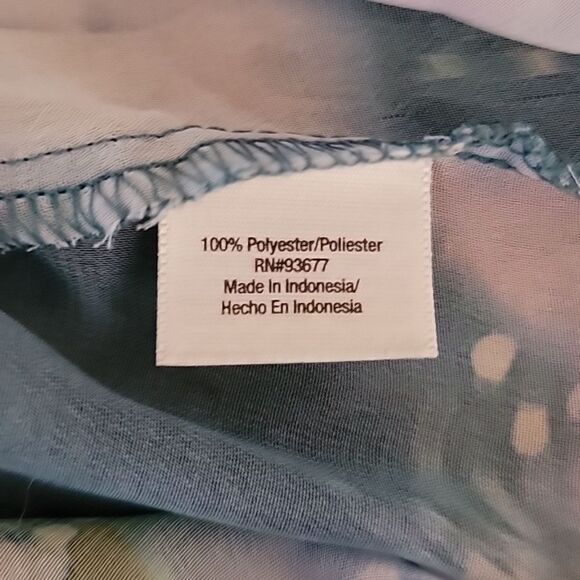 a.n.a watercolor print blouse  Size L - Picture 9 of 11